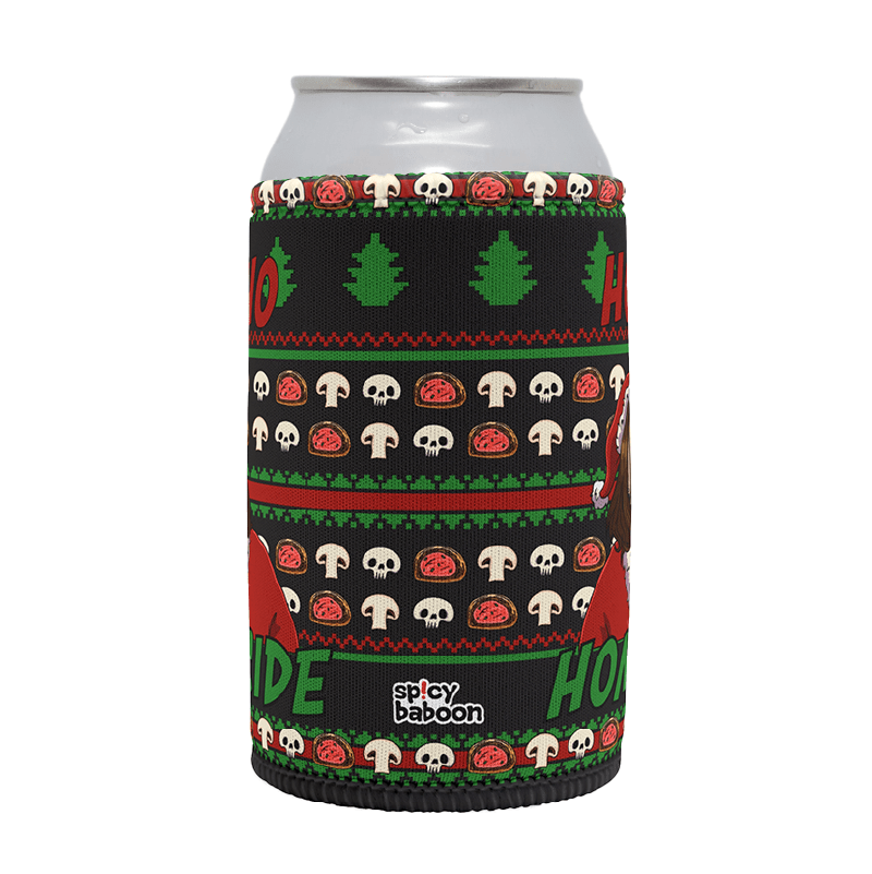 Merry Mushroom Lady 🍄🟫🎄 - Stubby Holder