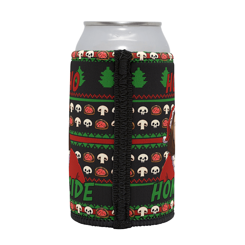 Merry Mushroom Lady 🍄🟫🎄 - Stubby Holder