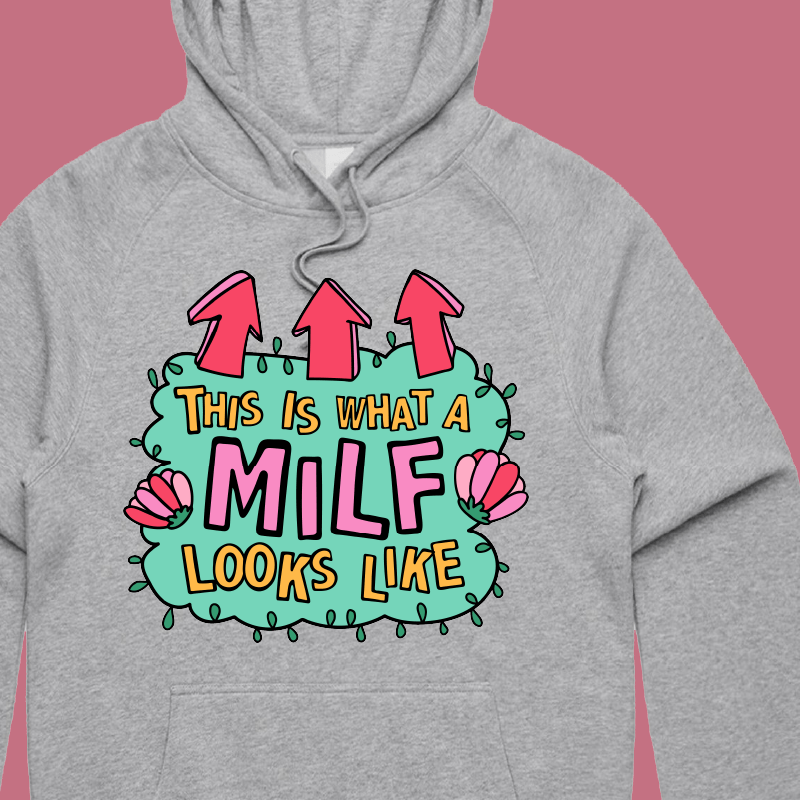 MILF Looks Like 👆 – Unisex Hoodie