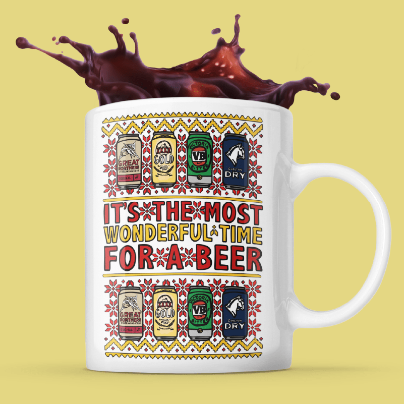 Most Wonderful Time For A Beer ๐๐ป โ Coffee Mug