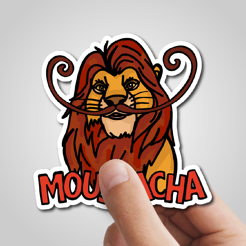 Moustacha ๐ฆ๐จ - Sticker