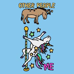 Not Like The Others  🐴🦄 – Men's T Shirt