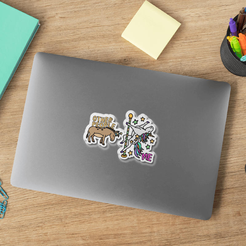 Not Like The Others 🐴🦄 – Sticker