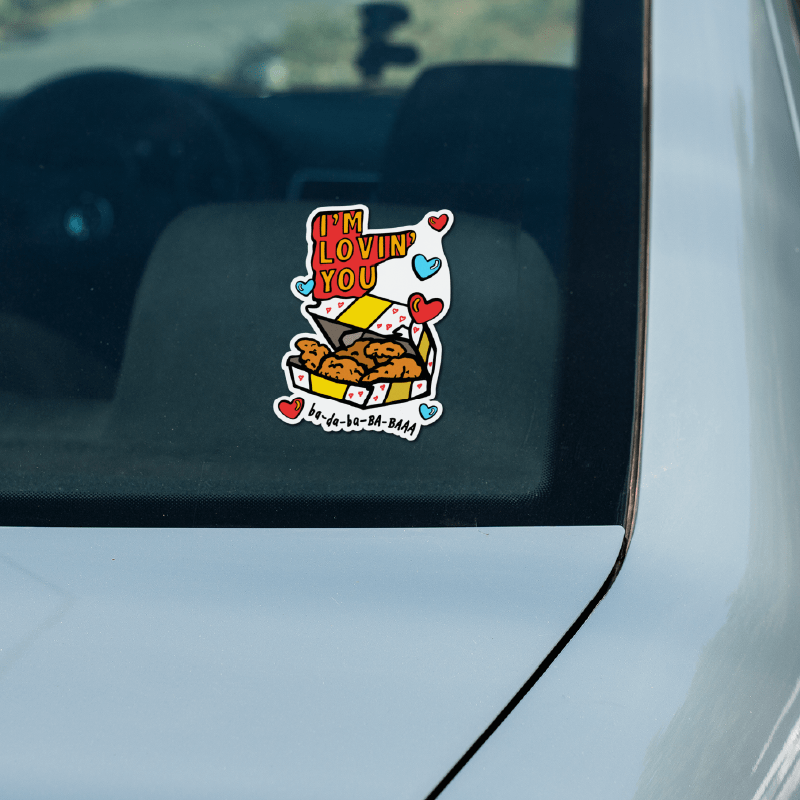 Nugget Love 🍗💞 – Sticker