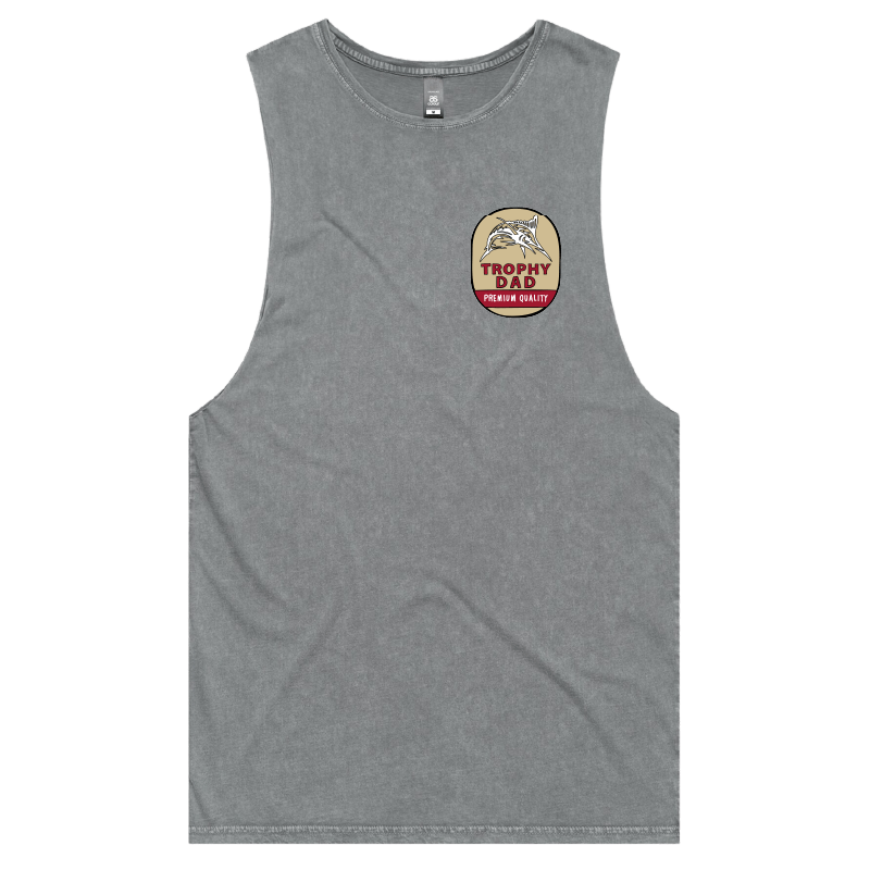 S / Ash / Small Front Design Trophy Dad Northern ๐บ๐ โ Tank