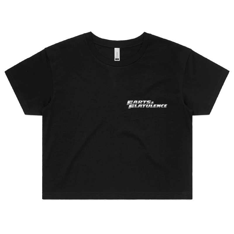 S / Black Farts & Flatuence 🏆💨 - Women's Crop Top