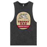S / Black / Large Front Design Trophy Dad Northern ๐บ๐ โ Tank