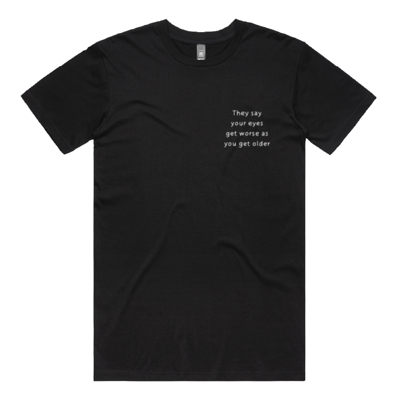 S / Black / Small Front Design Eyes Get Worse... ๐โ โ Men's T Shirt