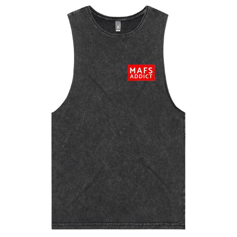 S / Black / Small Front Design MAFS Addict ๐๐๏ธ โ Tank