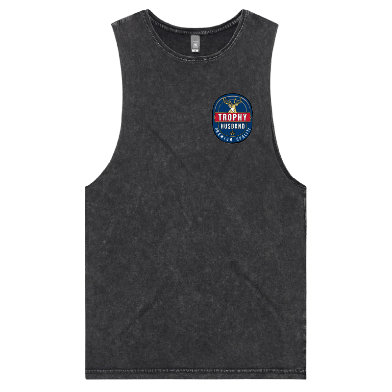 S / Black / Small Front Design Trophy Husband 2heys ๐บ๐ โ Tank