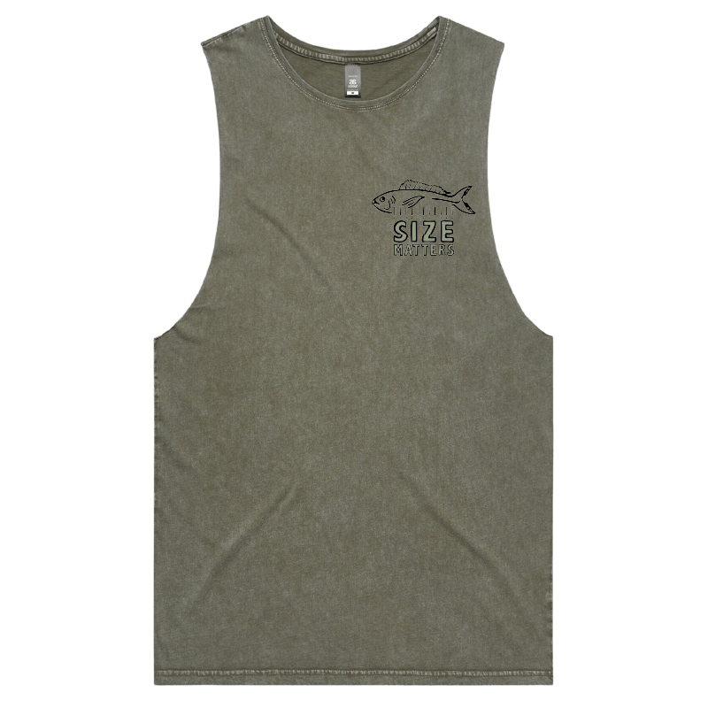 S / Moss / Small Front Design Size Matters ๐๐ โ Tank