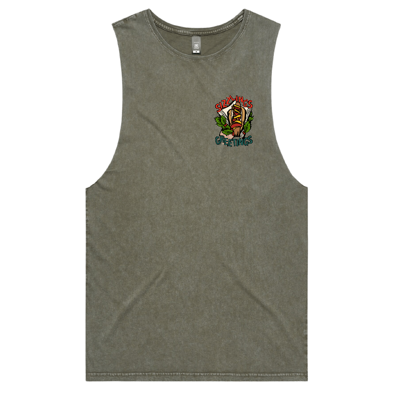 S / Moss / Small Front Design Sizzlin's Greetings ๐ญ๐
 - Tank