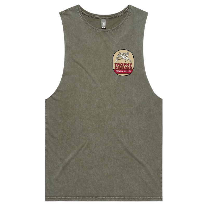 S / Moss / Small Front Design Trophy Husband Northern ๐บ๐ โ Tank
