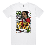 S / White / Large Front Design Snoop Crizzle ๐ฅ๐ - Men's T Shirt