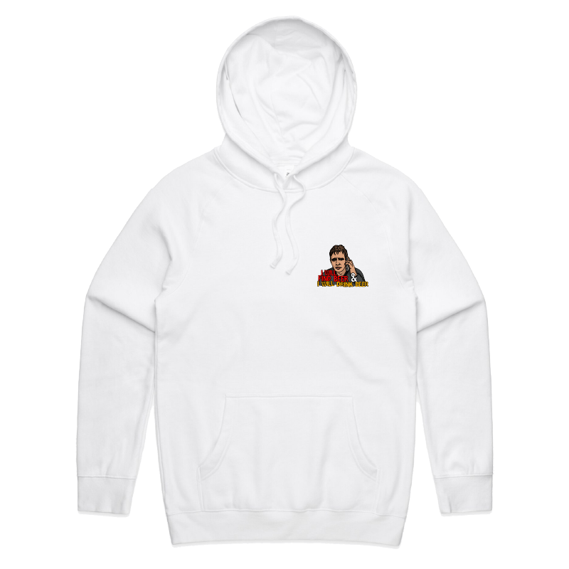 S / White / Small Front Print I will find beer ๐ญ๐ป - Unisex Hoodie