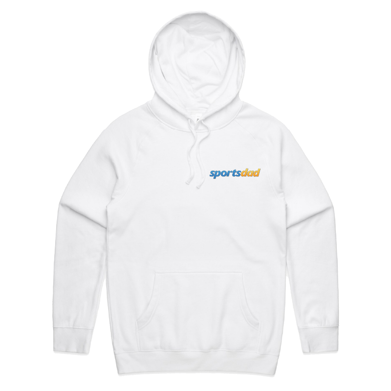 S / White / Small Front Print SportsDad ๐ธ๐บ - Unisex Hoodie