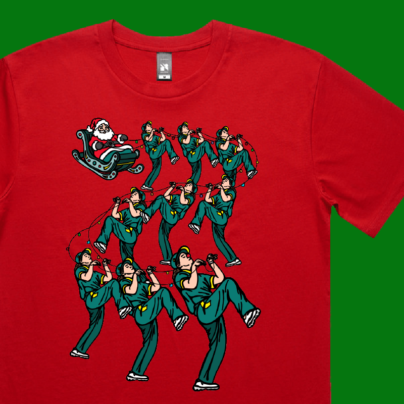 Santa's Raygundeers ๐ฆ๐ - Men's T Shirt