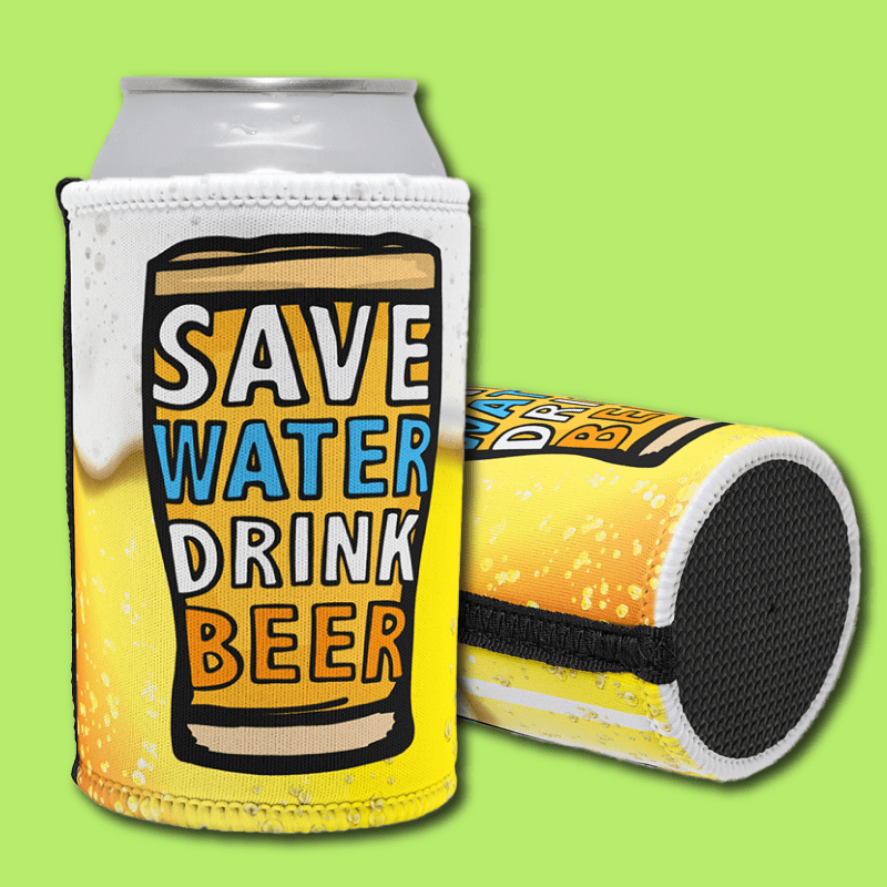 Save Water Drink Beer๐ฑ๐บ โ Stubby Holder