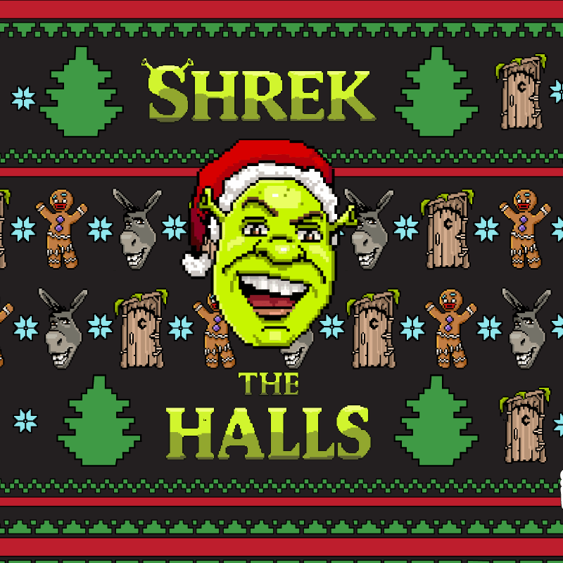 Shrek The Halls 💚🎄 - Stubby Holder