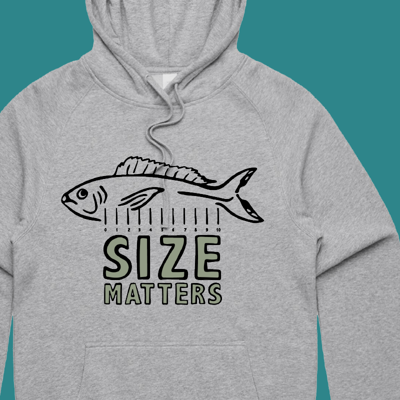 Size Matters 🐟📏 – Unisex Hoodie