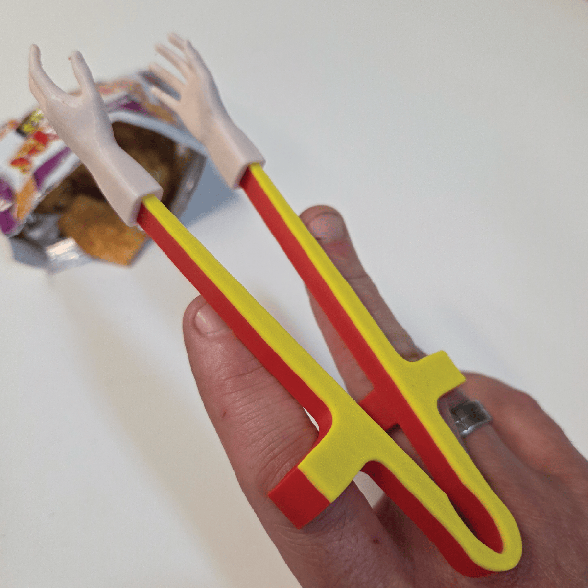 Snack Hands 🤚🥢 - Finger Chopsticks