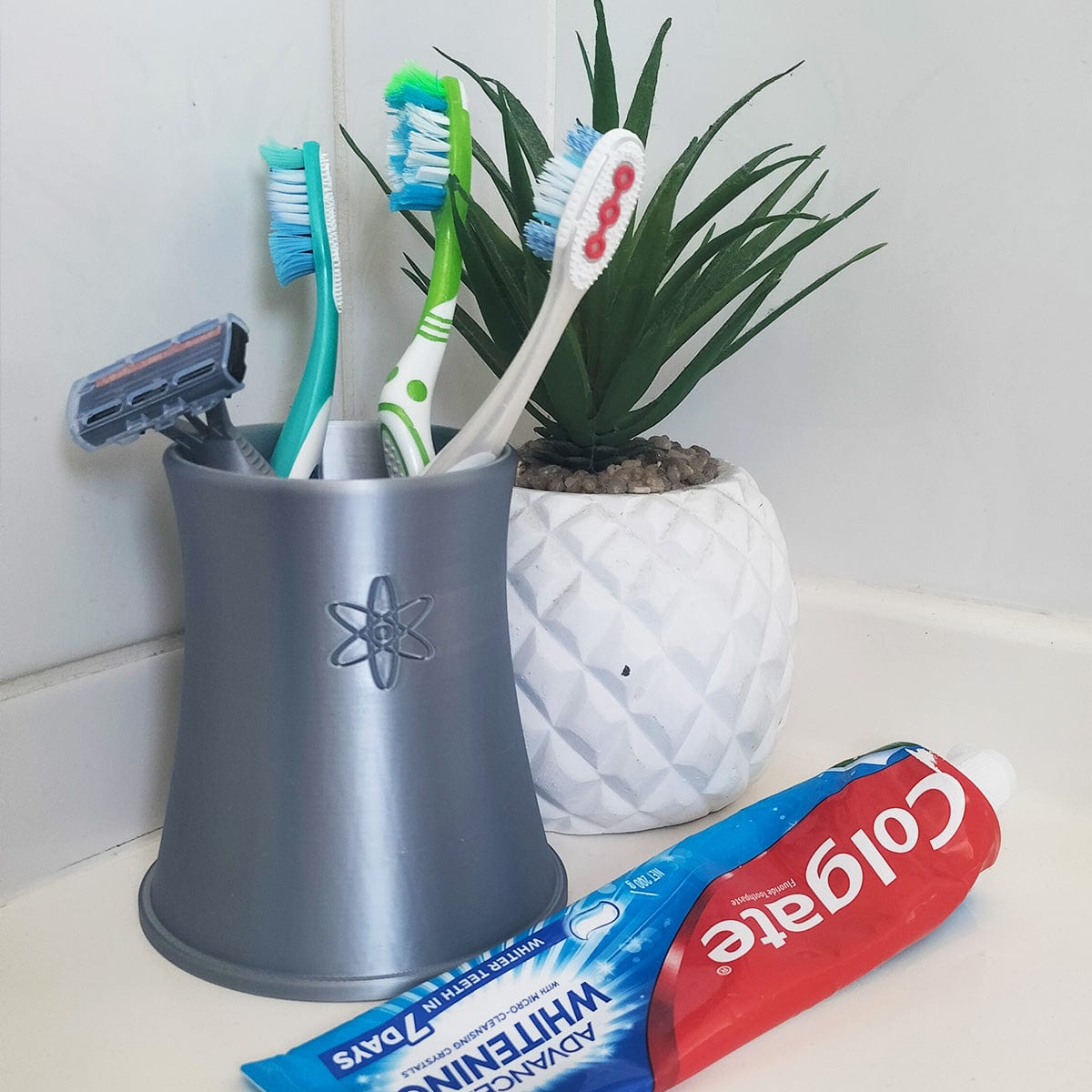 Springfield Nuclear Plant ☢️ - Planter / Pen Holder