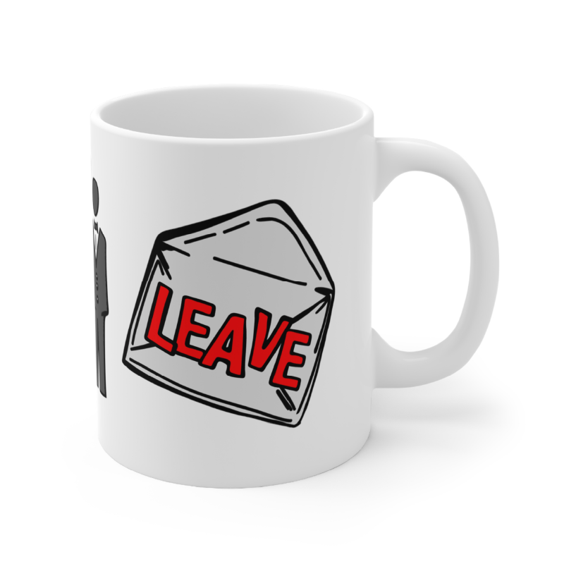 Stay or Leave? 💌💔 – Coffee Mug