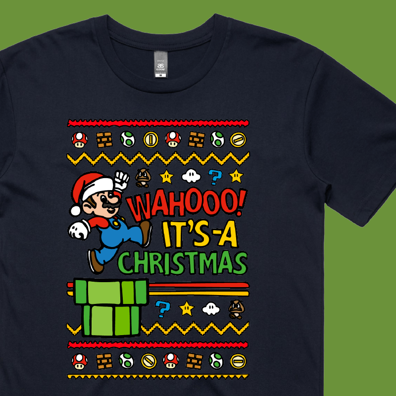 Super Christmas 🍄🎅 - Men's T Shirt