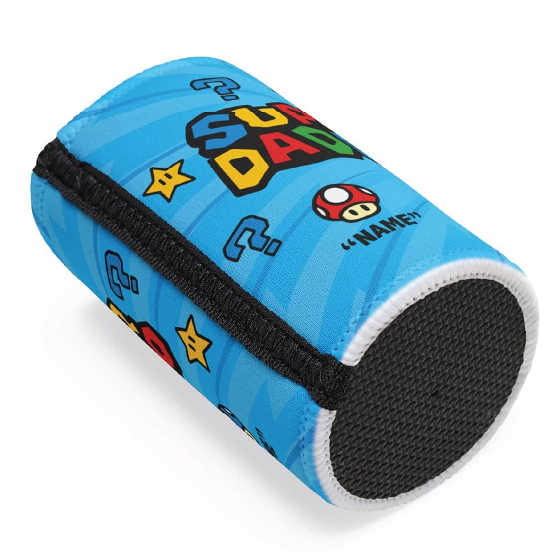 Super Daddio ⭐🍄 - Personalised Stubby Holder