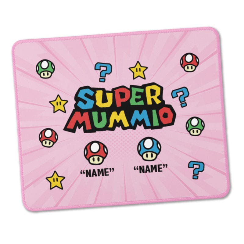 Super Mummio ⭐🍄 - Personalised Mouse Pad