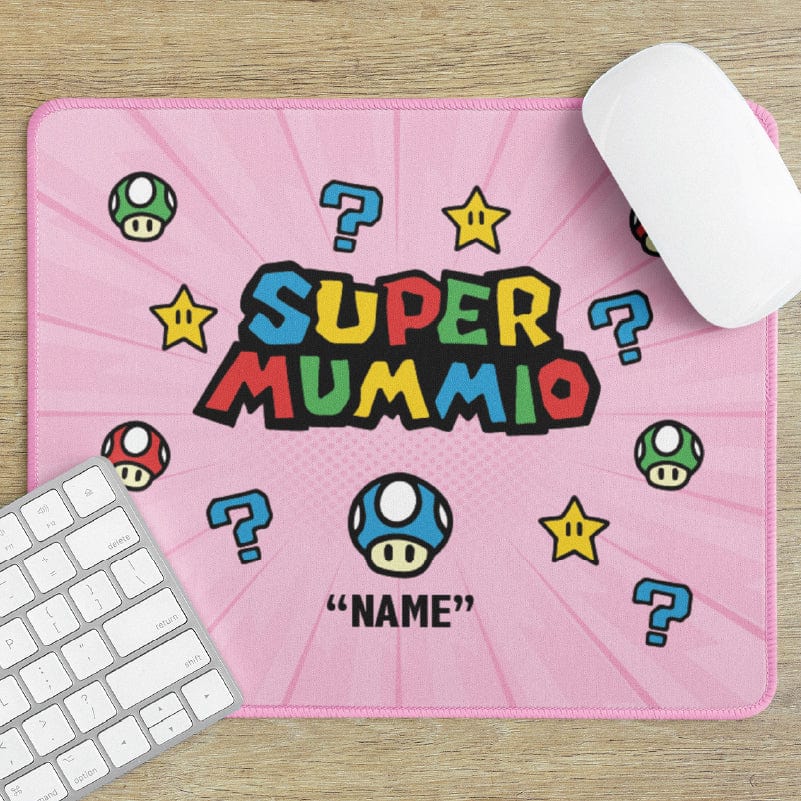 Super Mummio ⭐🍄 - Personalised Mouse Pad