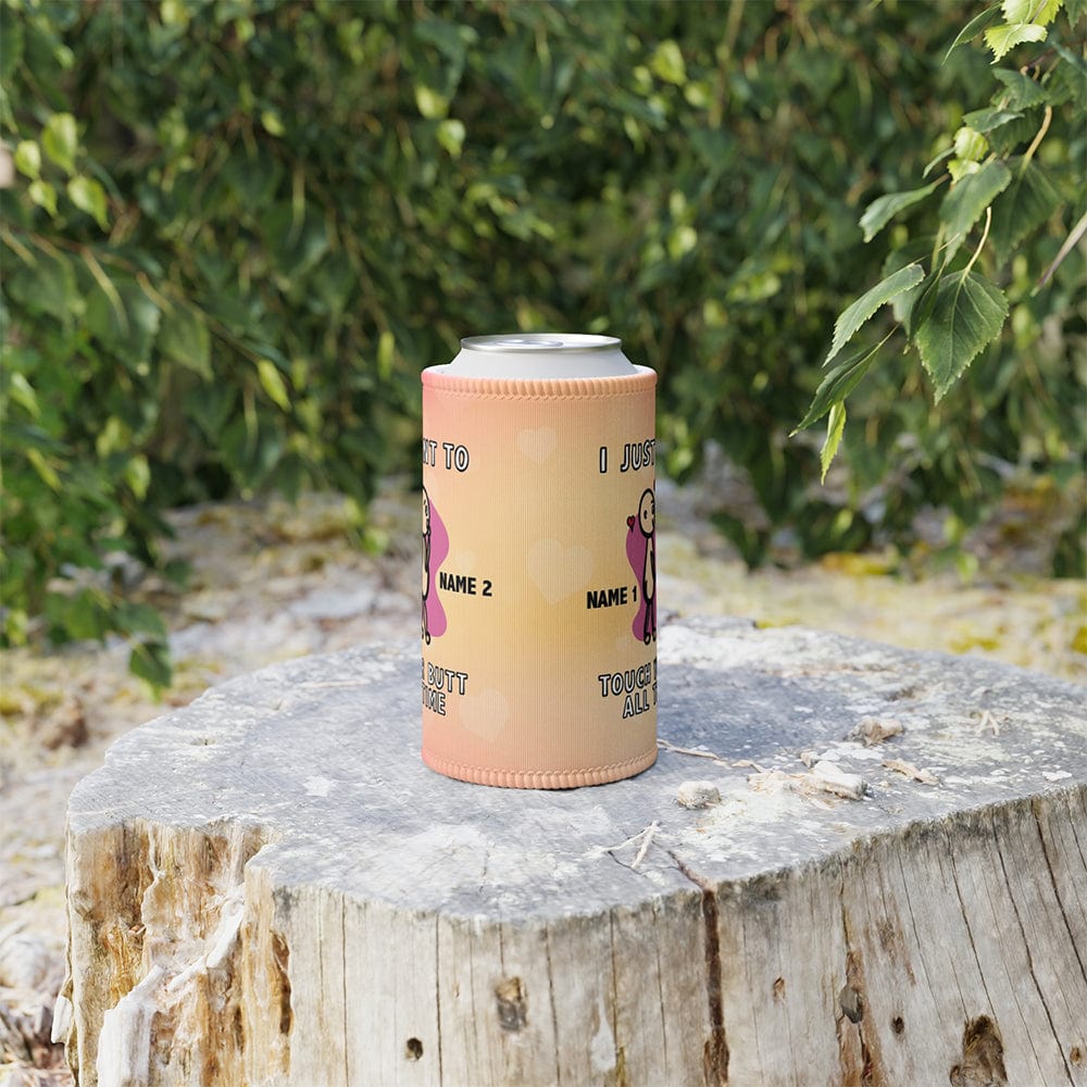 Touch Your Butt 🍑 - Personalised Stubby Holder