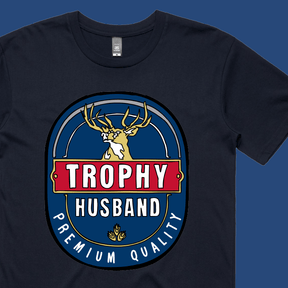 Trophy Husband 2heys 🍺🏆 – Men's T Shirt