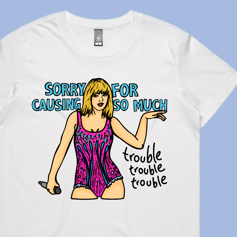 Trouble, Trouble, Trouble โ Women's T Shirt