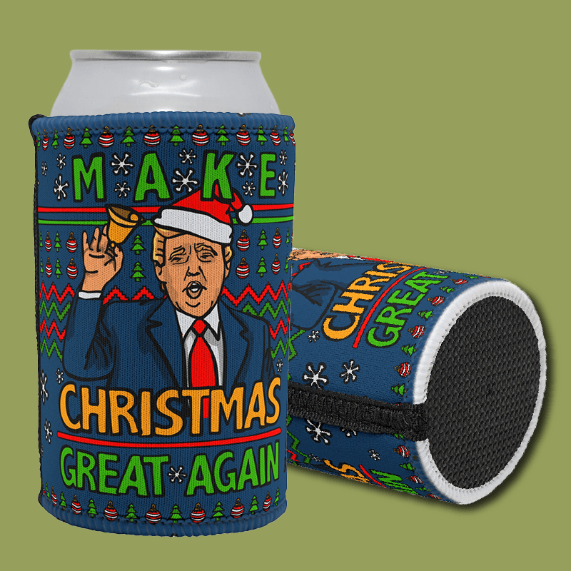 Trump Approves Christmas 👌 - Stubby Holder