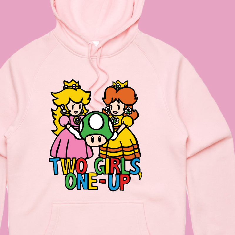 Two Girls One-Up ๐๐ค โ Unisex Hoodie