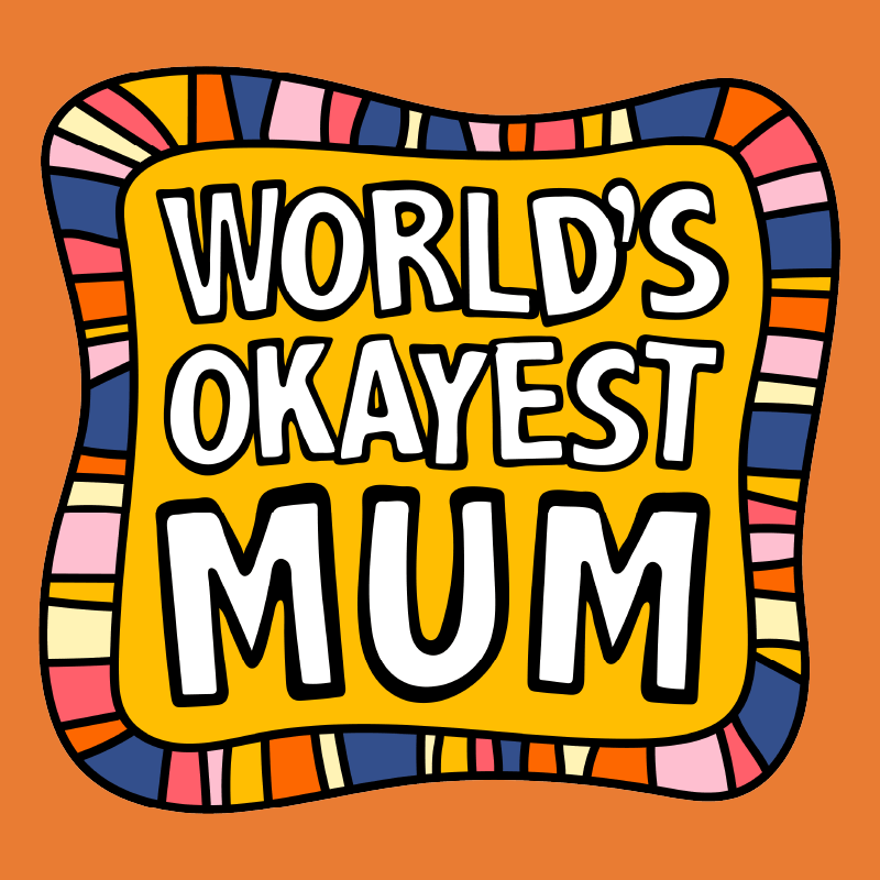 World's Okayest Mum ๐๐ โ Unisex Hoodie