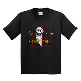 XS / Black / Large Front Design Kidnap the Sandy Claws ๐๐
 - Youth T Shirt