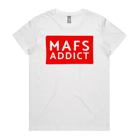 XS / White / Large Front Design MAFS Addict 💍🕊️ – Women's T Shirt