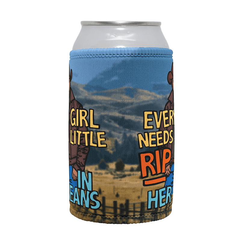 Yellowstone Rip 👖🤠 – Stubby Holder