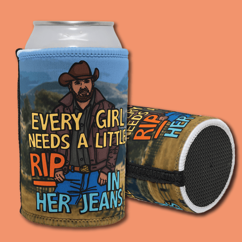 Yellowstone Rip 👖🤠 – Stubby Holder
