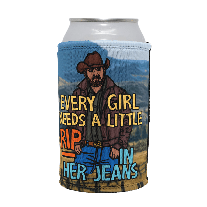 Yellowstone Rip 👖🤠 – Stubby Holder