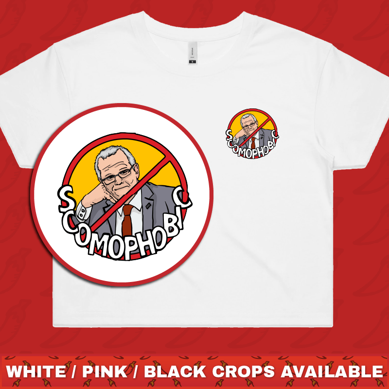 SCOMOPHOBIC 🚫 - Women's Crop Top