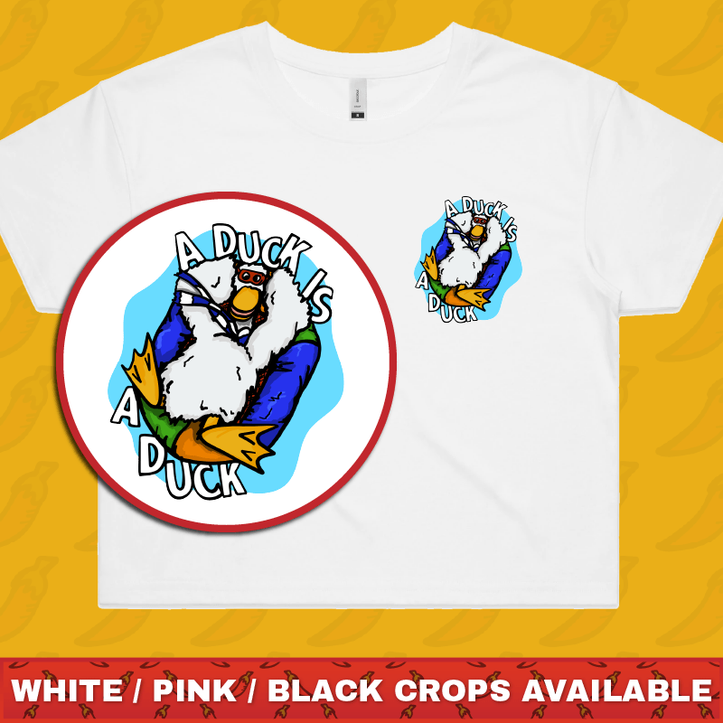 Aquaduck ๐๐ฆ - Women's Crop Top