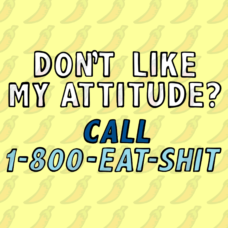 Attitude ☎️ - Men's T Shirt