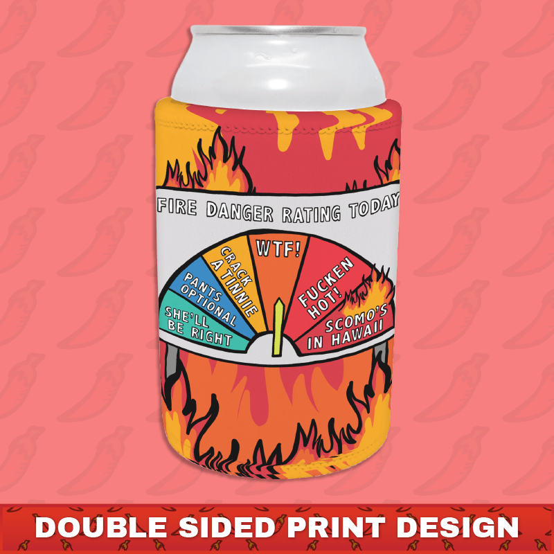 Aussie Fire Danger Rating 🚒 - Stubby Holder