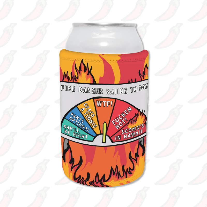 Aussie Fire Danger Rating 🚒 - Stubby Holder