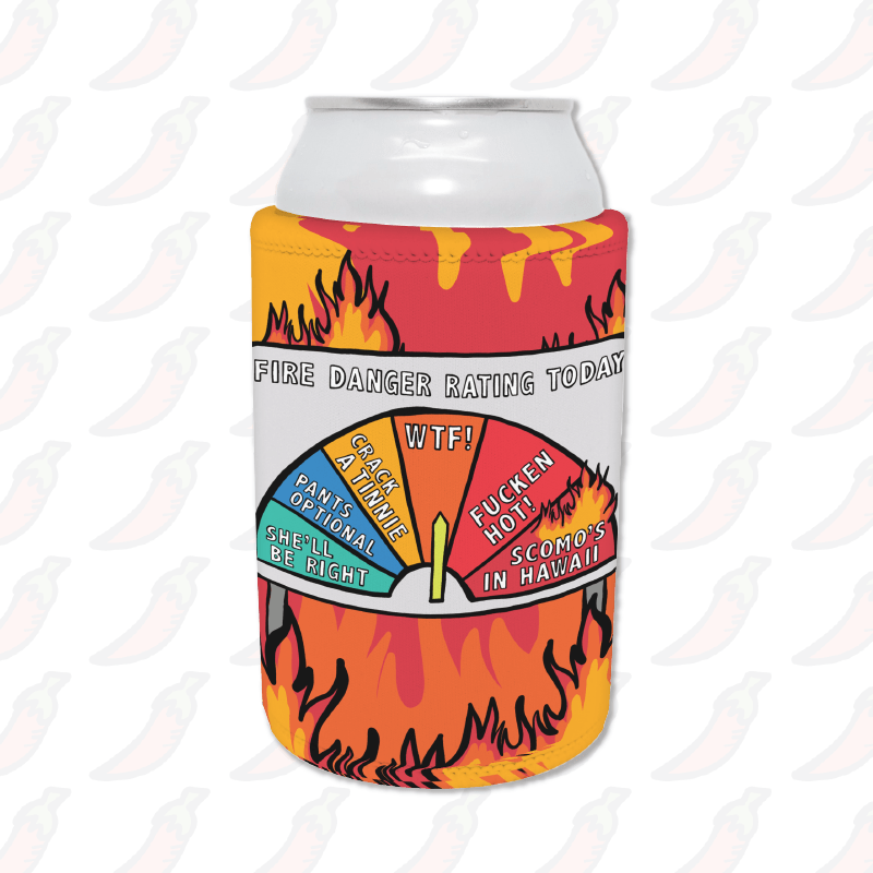 Aussie Fire Danger Rating 🚒 - Stubby Holder