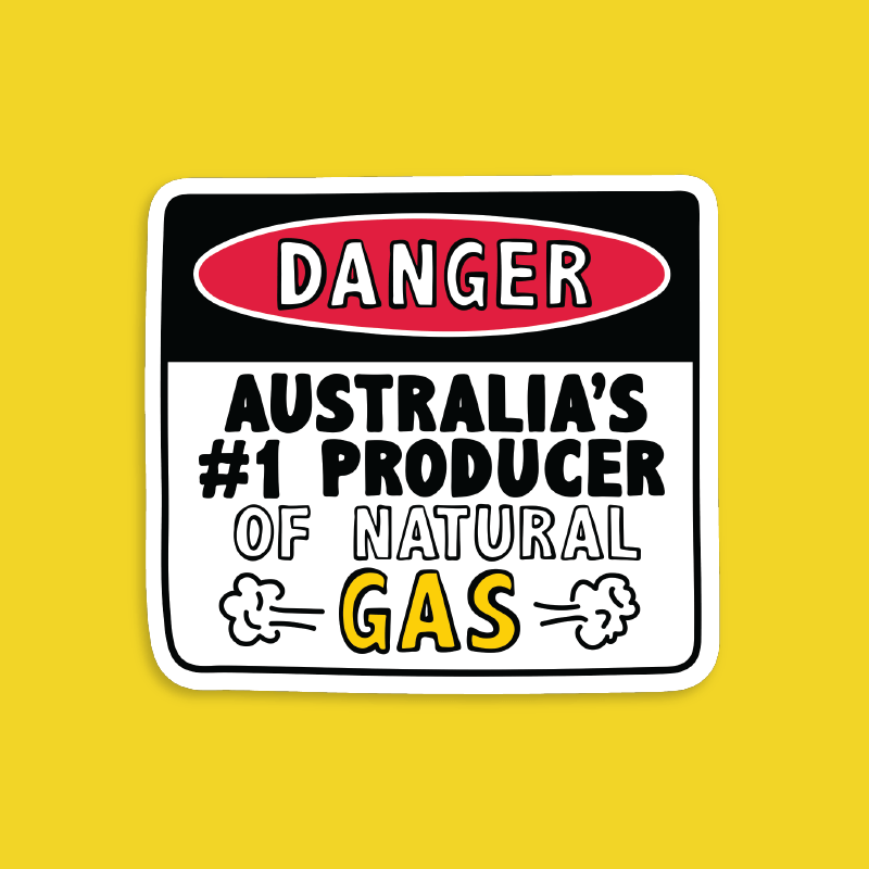 Australian Gas Producer 💨 – Sticker