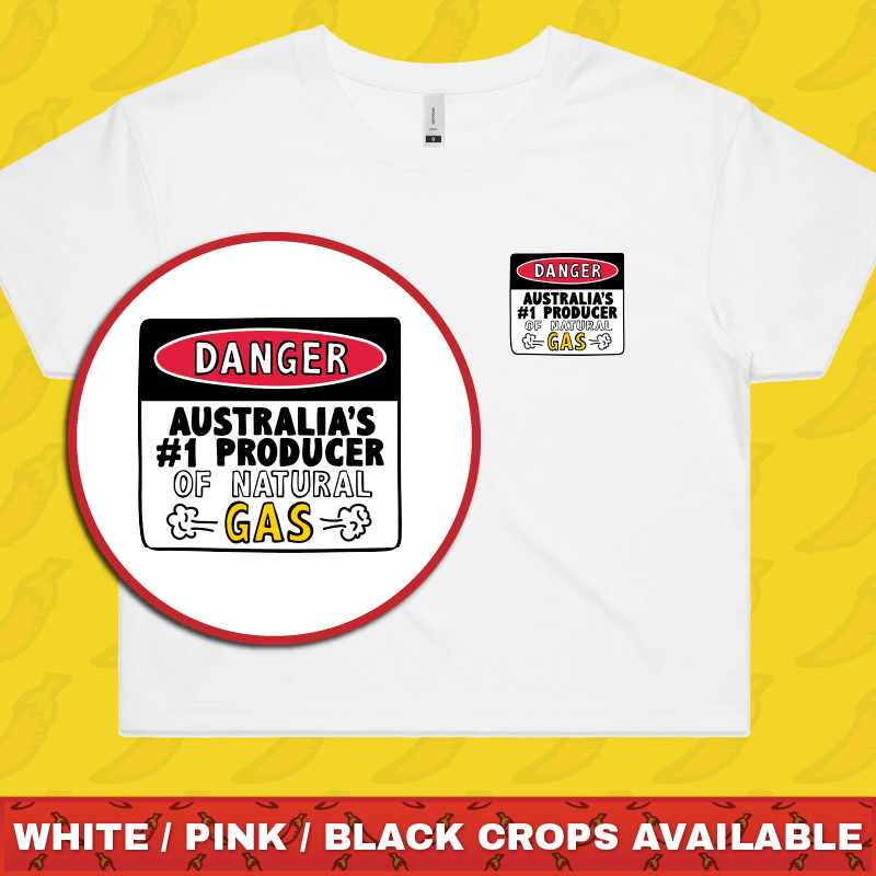 Australian Gas Producer 💨 – Women's Crop Top